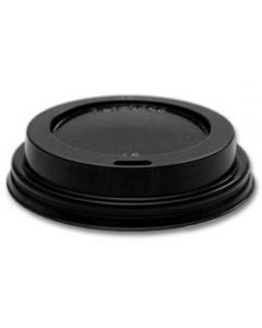 Cup Lid - Black Sip Lids for 90mm (100)