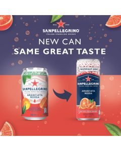 San Pellegrino Blood Orange Cans 330ml x 24