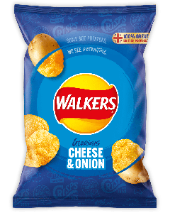 Walkers Cheese & Onion 32 x 32.5g