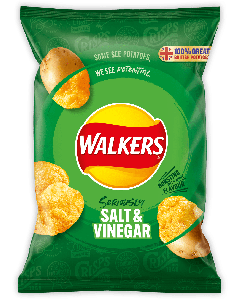 Walkers Salt & Vinegar 32 x 32.5g