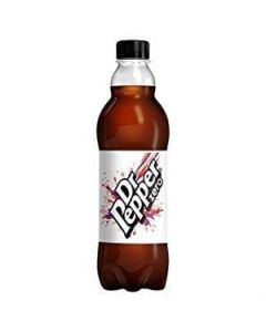 Dr Pepper ZERO Bottles 500ml  x 12