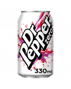 Dr Pepper Zero Cans 330ml x 24