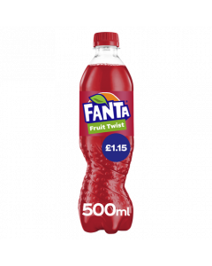 Fanta Fruit Twist Bottles 500ml  x 12