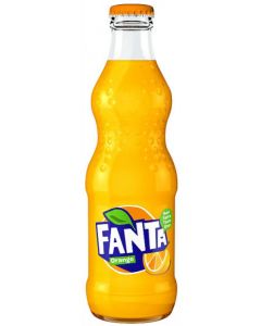 Fanta Orange Icon Glass Bottles 330ml x 24