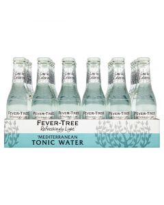 Fever Tree Mediterranean Low Calorie Tonic 200ml x 24