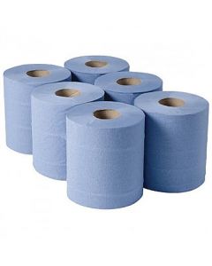 Blue Centre Feed Rolls x 6