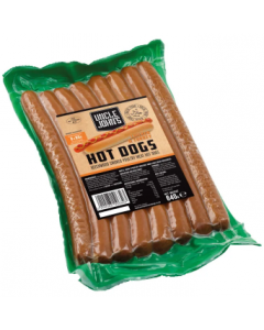 Uncle John's Halal Chicken & Turkey Hot Dogs 8x80g